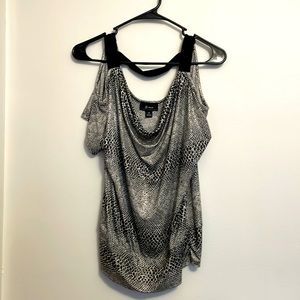 WOMENS BARE SHOULDER DRESS SHORT SLEEVE SHIRT